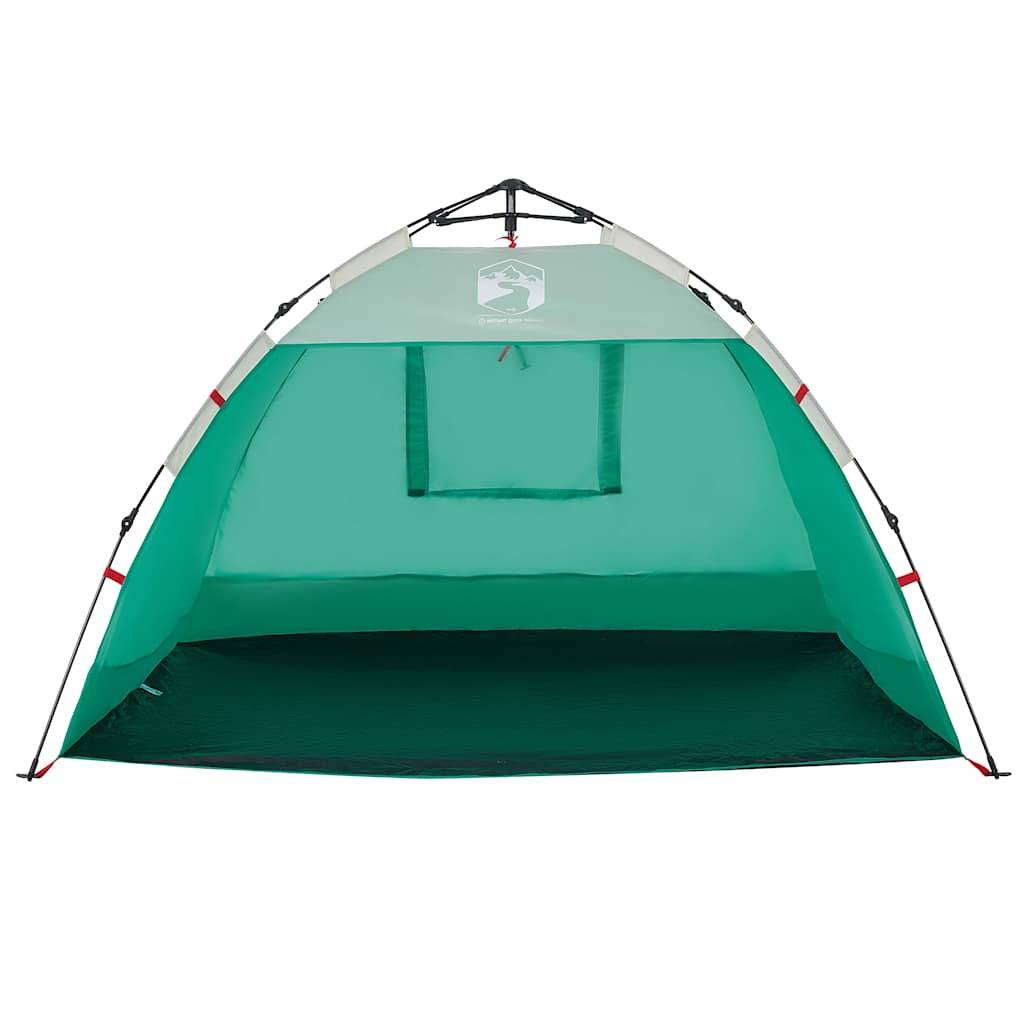 Beach Tent for 2 Persons Sea Green Quick Release Waterproof