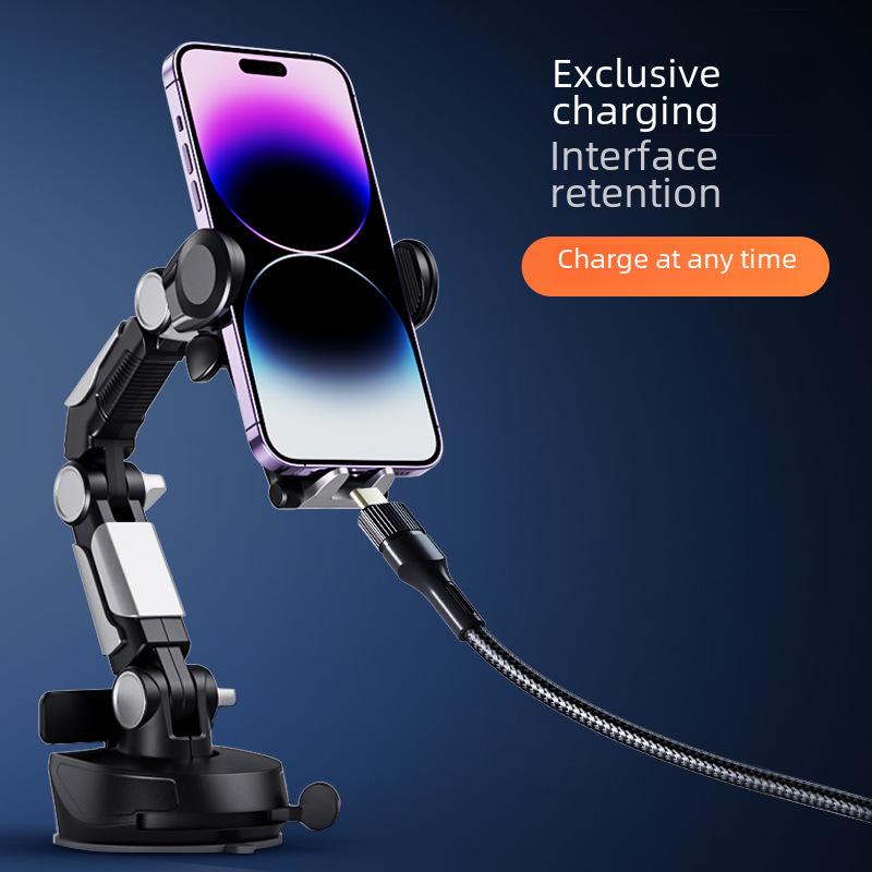 Universal Truck Car Phone Holder with Suction Cup for Center Console and Navigation