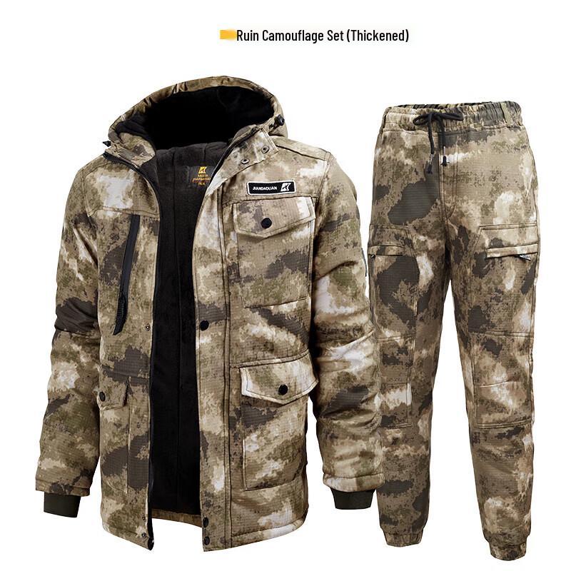 Zhanshi Xiongling Camouflage Winter Workwear Padded Jacket 170