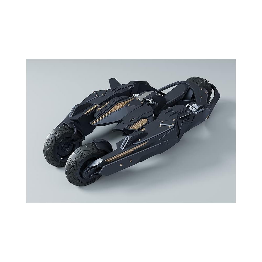 PLAMAX Black Rock Shooter Dawn Fall Black Trike Non-Scale Painted Assembly Plastic Model M01303