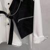 Men's Hong Kong-Style Long-Sleeve Hip-Hop Fashion Jacket-Shirt