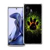 Dog Footprint Paw Cute Phone Case for Xiaomi Mi Poco F3 X3 X4 GT NFC M3 M4 11 Ultra 12 11X 11i Pro Lite 5G TPU Transparent Cover