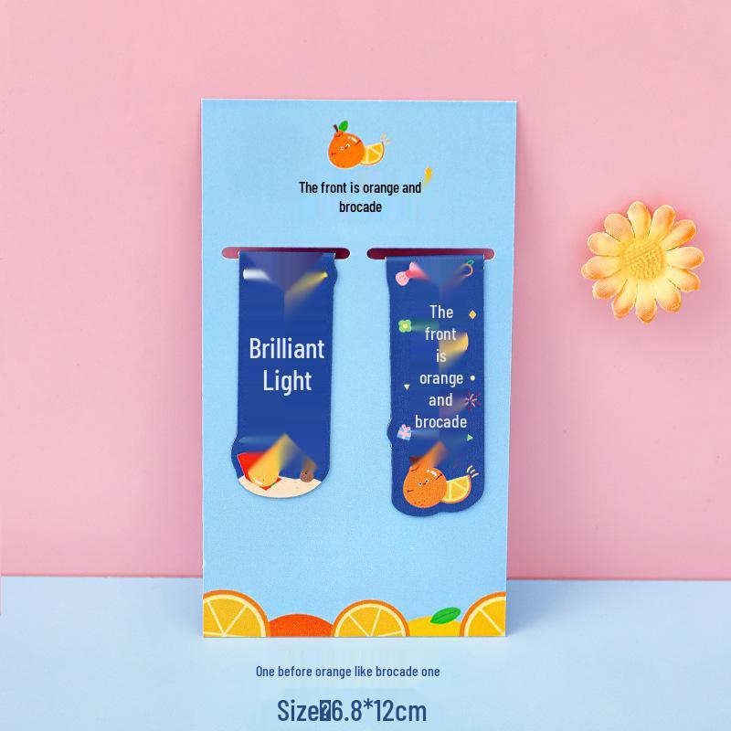 Creative Fruit Cartoon Magnetic Bookmarks for Kids - Cute & Inspirational Page Holders, Ideal Stationery Gift