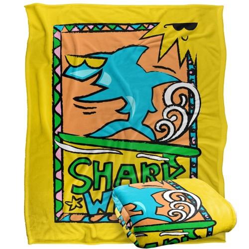 Shark Week Surf Blanket