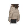 Adidas Stand Collar Casual Outdoor Warm Down Jacket Women Outerwear Brown IL8939