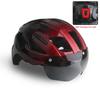 Road Bike Mountain Bike Cycling Helmet with Tail Light No Logo Design for Unisex Adults