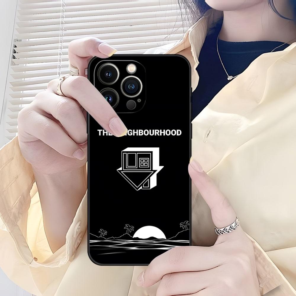 Custodia per Telefono The Neighbourhood NBHD Apple Per Iphone 15 Pro Max 14 Pro 16 Plus 13 Mini 11 12 Xr X Xs 7 8 Plus Cover Posteriore