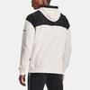 Under Armour Rival Terry Amp Casual Sports Zip Hoodie Men Outerwear Ivory-White 1361595-112