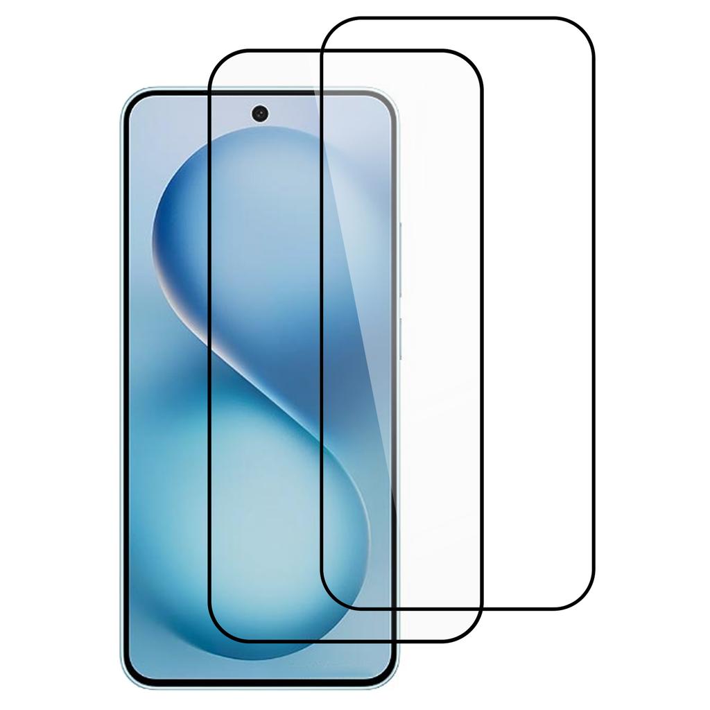 ITIETIE For vivo S30 5G 2PCS Tempered Glass 2.5mm High Aluminum Screen Protector Silk Printing Film