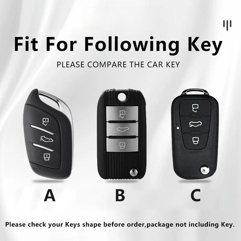 Zinc Alloy Car Key Case For Mg Mg4 Mg5 Mg6 Mg3 Mg7 Zs Ev Hs Ehs Zx Gt Roewe Rx3 Rx8 Erx5 Rx5 I6 I5 Keychain Cover Shell Fob Bag