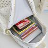 Student Schoolbag Large Capacity Multi-Function Backpack Dot Bow Print Women's Lightweight Backpack