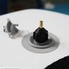 1Set Strong Sealing Air Valve Adaptor PVC ABS Pump Valve Adapter  for Inflatable Pool Air Bed