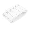200pcs Iron On Woven Name Labels White Sew on Name Tags Iron On Clothing Labels  For School Uniforms
