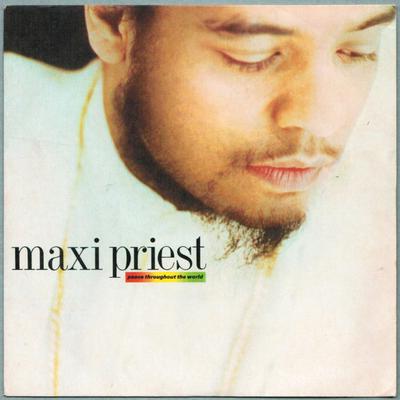 7inch Record MAXI PRIEST - Peace Throughout The World TEN317 10 Records 1990 UK Rap & Hip-Hop/R&B Used