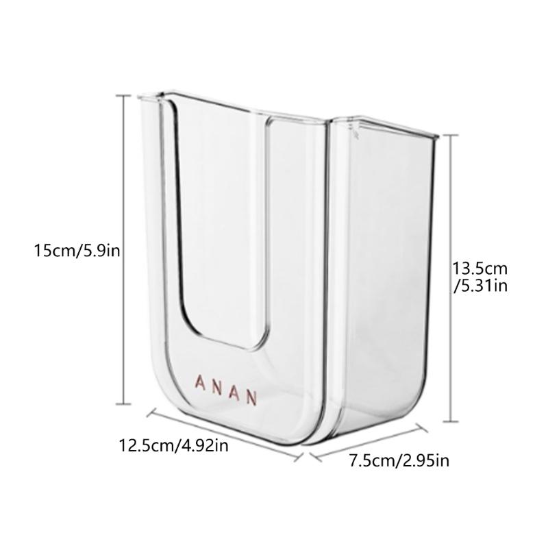 Pojemnik na chusteczki nawilżane z łatwym montażem, duża pojemność, organizery PET do domu, kuchni, łazienki