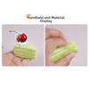 Super Soft Fruit Cake Squeezed Toy Creative Slow Rebound Fidget Toy  Home Decoration