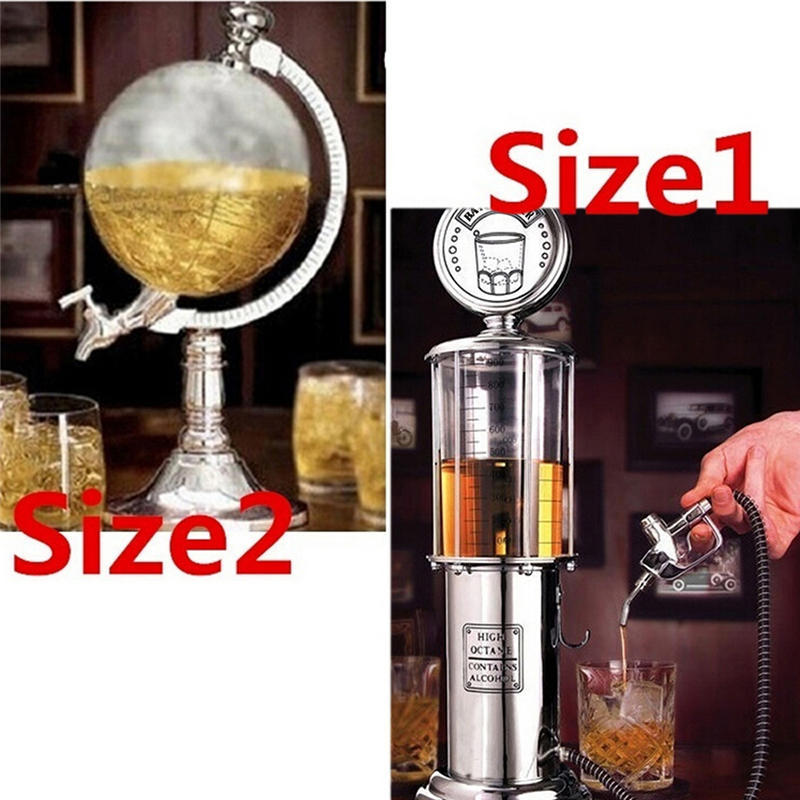 Pretty Tage Fill 'Er Up Gas Pump Bar Drinking Alcohol Liquor Dispenser