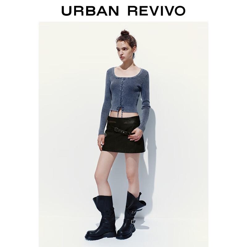 

UR Women s Textured Tie-Front Knit Cardigan XL