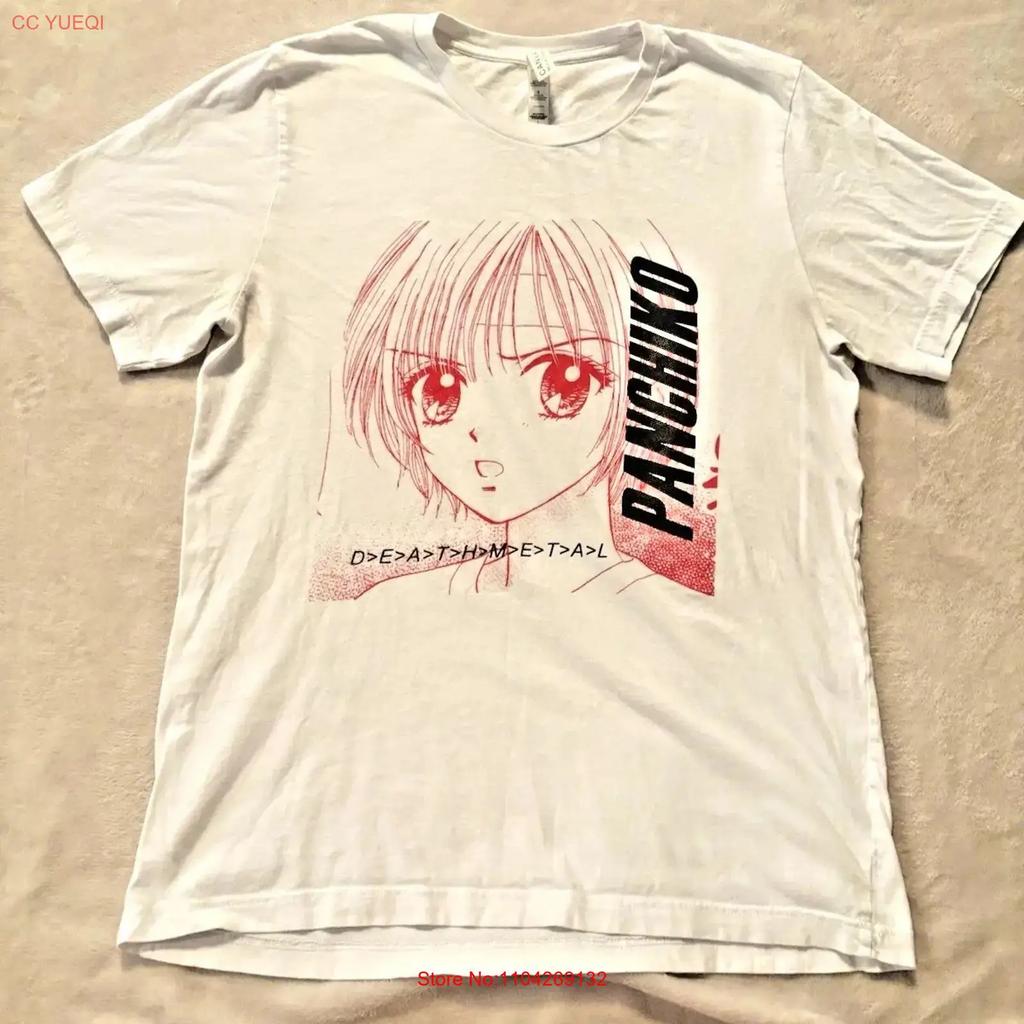 Panchiko Merch Death Metal Music Band White T Shirt Reprint An52895 Vintage Casual Homme Stretched Comfortable