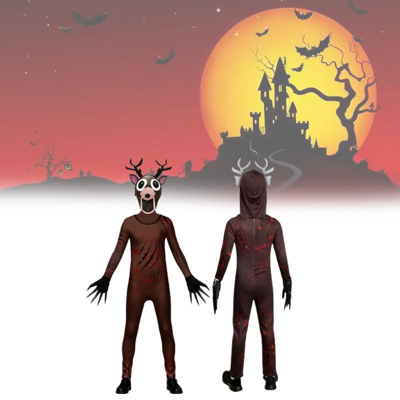 99 nocí v lese Kostým sobíka na Halloween pro dospělé z polyesterové látky pro cosplay a party akce