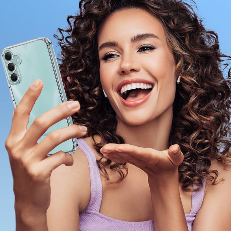 Priehľadný kryt proti žltnutiu pre Magsafe Mag Safe Samsung Galaxy S25 Edge S24 Ultra S23 Fe S22 Plus A56 5G A36 A26 A16 Magnetický kryt na telefón Príslušenstvo
