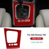 Per Alfa Romeo 159 2005-     Adesivo Reale in Fibra di Carbonio Morbida Pannello Cornice Cambio Marcia Auto LHD Manuale/Automatico