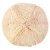 Women Delicate Hollow-out Double-layer Lace Cotton Hat Windproof Knitting Warm Cap