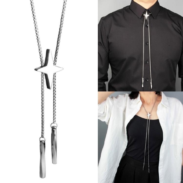 Bolo Tie Necklace for Teenage Girls Cool Chokers Star Jewelry Neck Chain