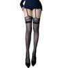 Lace black silk suspender stockings royal sister red high stockings lace sexy pure desire style integrated