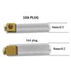 Black Australia Standard 16A/10A 250V AU CN 3Pin Power Plug Detachable Assembly Extension Cord Connection Plug Male 2/5/10/20pcs