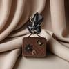 1 PC Cute Key Bag Owl Coin Purse Mini School Bag Car Key Chain Pendant Lady Wallet PU Leather Coin Purses Coin Purse Keychain