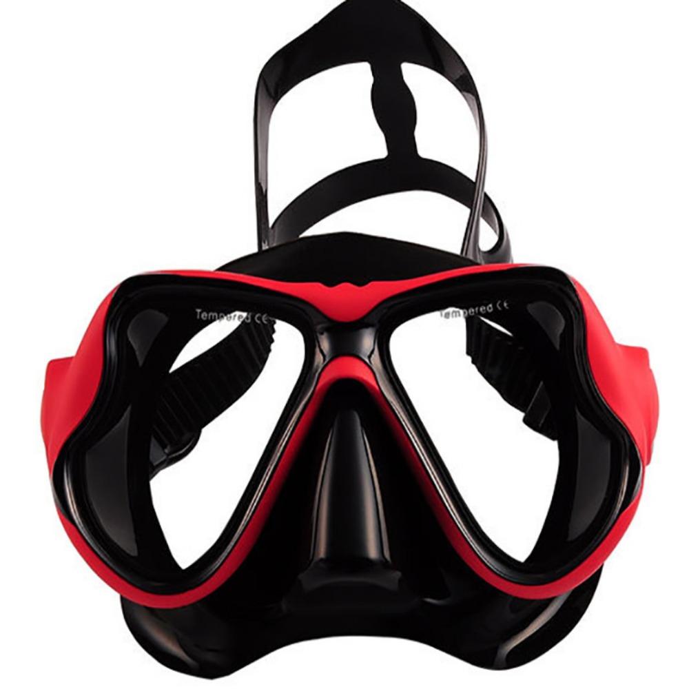Large frame diving goggles snorkeling myopia lenses diving mask