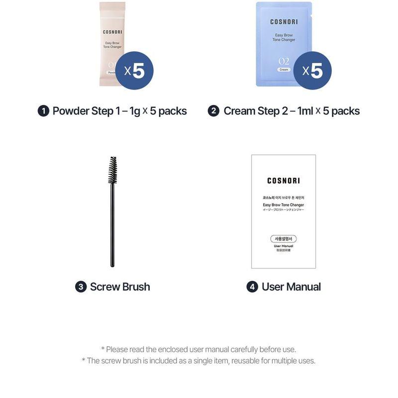 COSNORI - Easy Brow Tone Changer Set