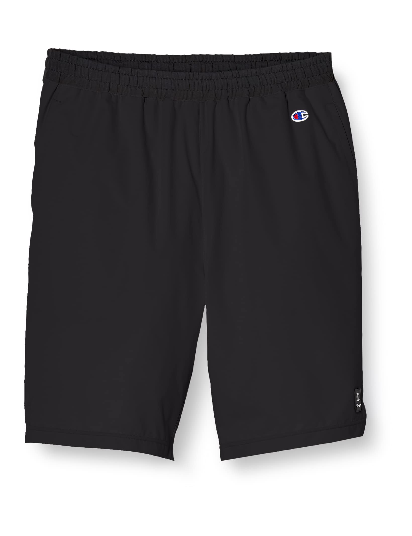 

Champion Sports Мужские шорты больших размеров 3L, Размер, Эластичные, Водоотталкивающие, Логотип в одном месте, Черные, C3-XS504L, чёрный