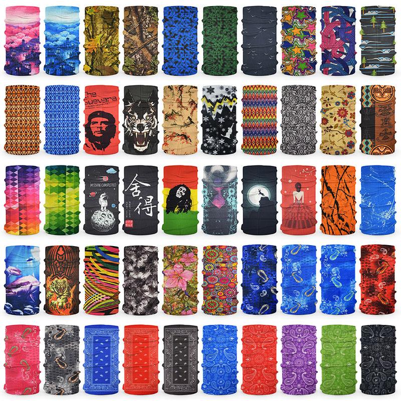 Foulard Magico Senza Cuciture da Esterno per Uomo e Donna Maschera Solare da Bicicletta Sciarpa da Pesca Sportiva