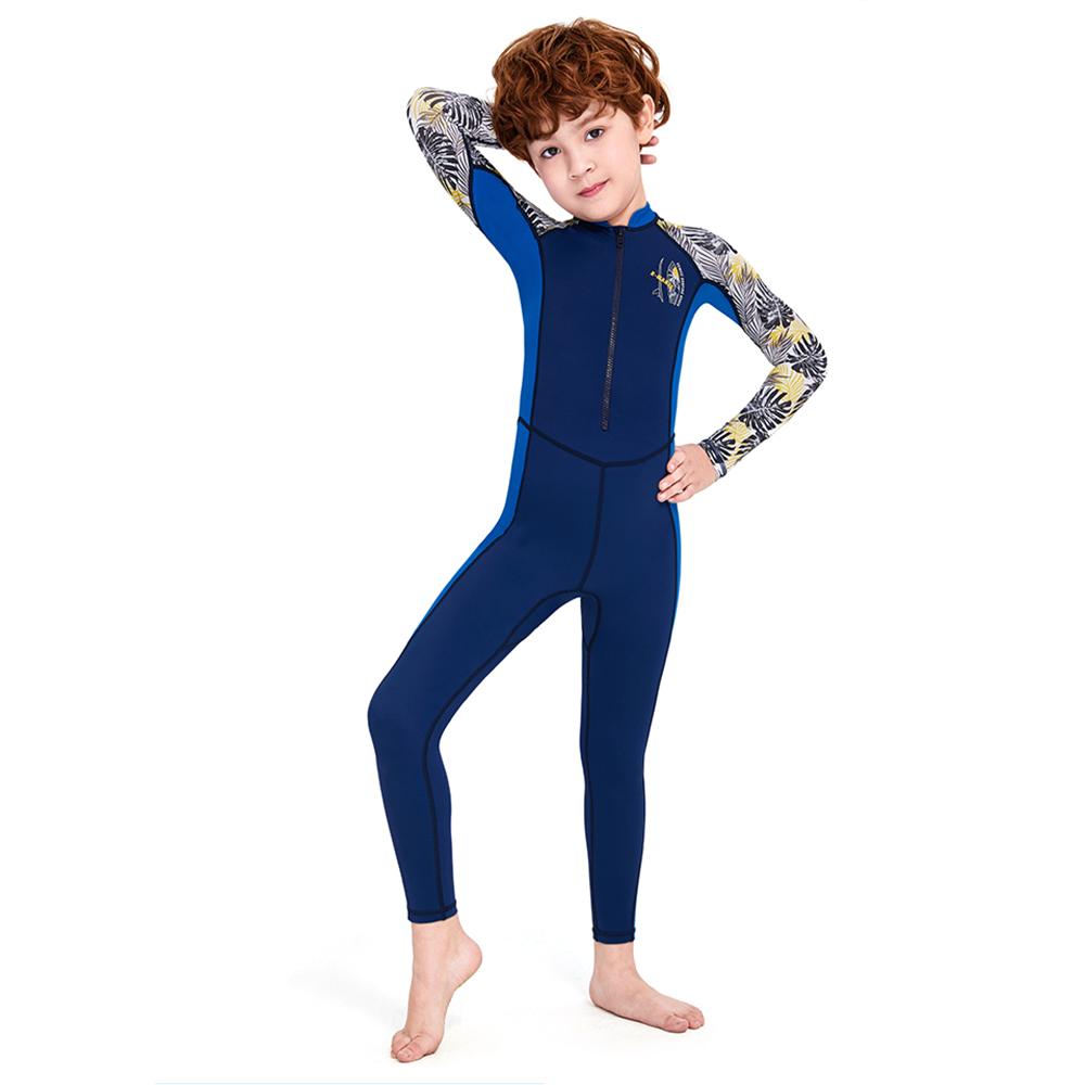 Kid Wetsuit One Piece Swimsuit Sun-Protective Quick-Drying Anti-Wear Anti-Scratch Properties