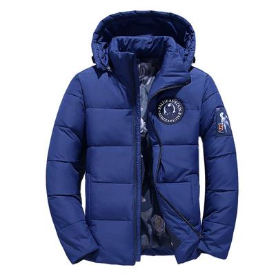 Zimní Pánské bundy Mikiny Bavlna Vycpané Parky Silnější Teplé Kabáty Zapínání na zip Bundy s kapucí Pro muže Streetwear Chaquetas