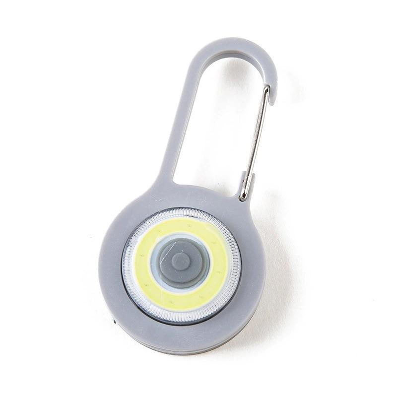 Outdoor Mini Portable LED Keychain Light - Emergency Flashlight, Super Bright, Camping/Hiking Lamp, Dry Battery Powered