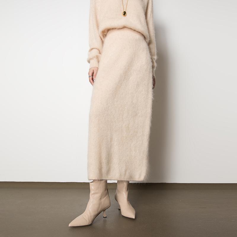 Mulberry Silk Wool & Brushed Cashmere