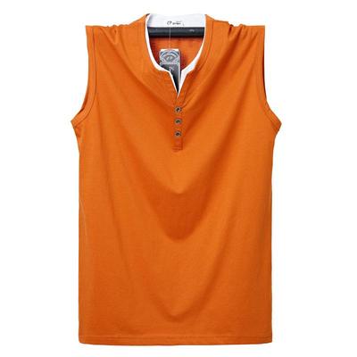 Men's Plus Size Ice Silk Sleeveless Summer Vest - Style 2259