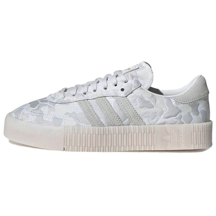 

Adidas Sambarose White Camo Женские кроссовки Cloud-White Crystal-White Gold-Metallic EE4676