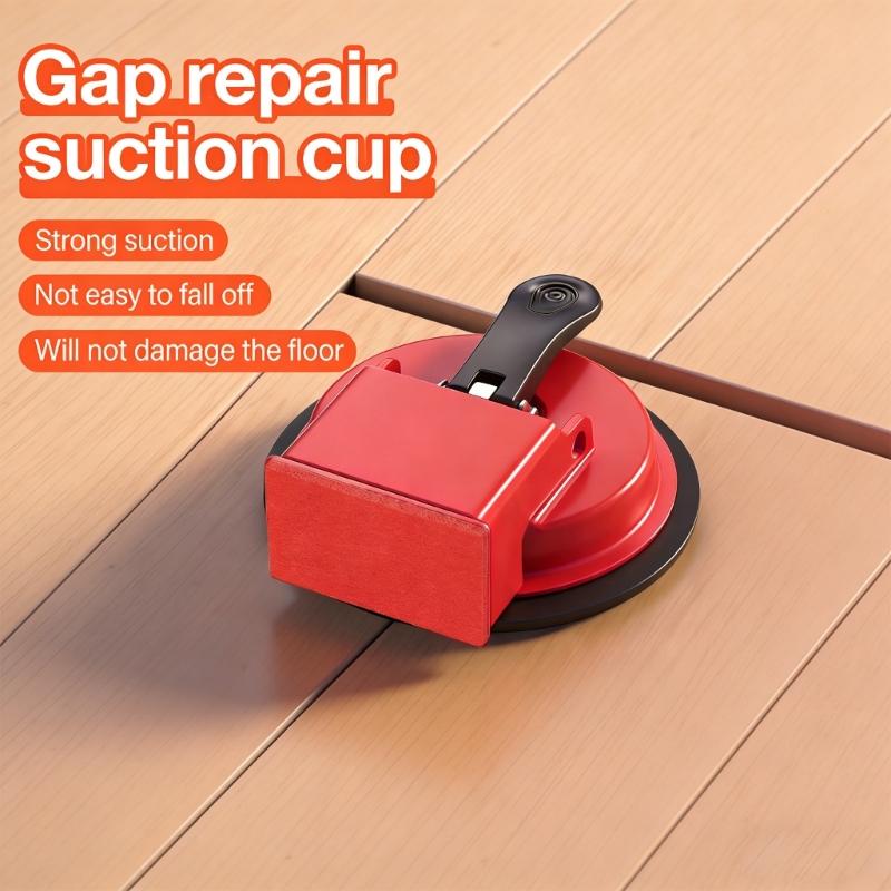 Wood Floor Gaps Repair Suction Cup Wood Tile Vinyls Floor Crack Repair Tool For Precise Gaps Adjustment Seamless Joint Tool