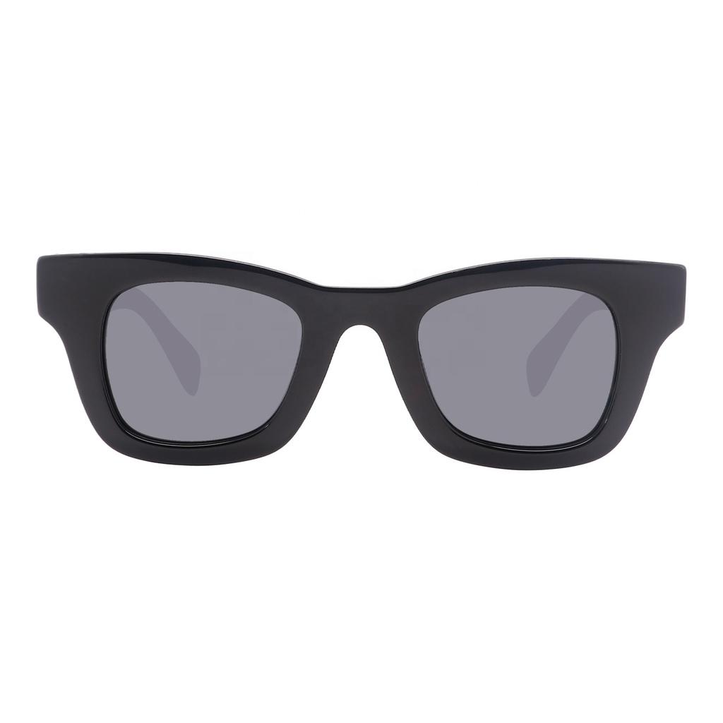 New Arrivals Polarized Acetate Sun Glasses Transparent Custom Logo Square Eyewear Thick Shades Sunglasses for Men Women UV400