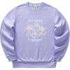 Colorful Casual Series Fleece Soft Skin-Friendly Pullover Sweatshirt Women Tops Light-Purple FHL423W118-01DU