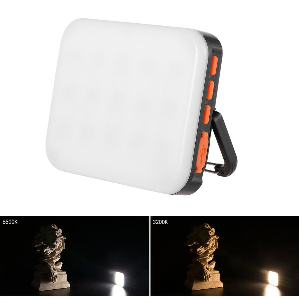 TOMSH LY 01 RGB LED Fill Light Photography Video Light Multi functional Superbright 3200K 6500K Built in Battery Black