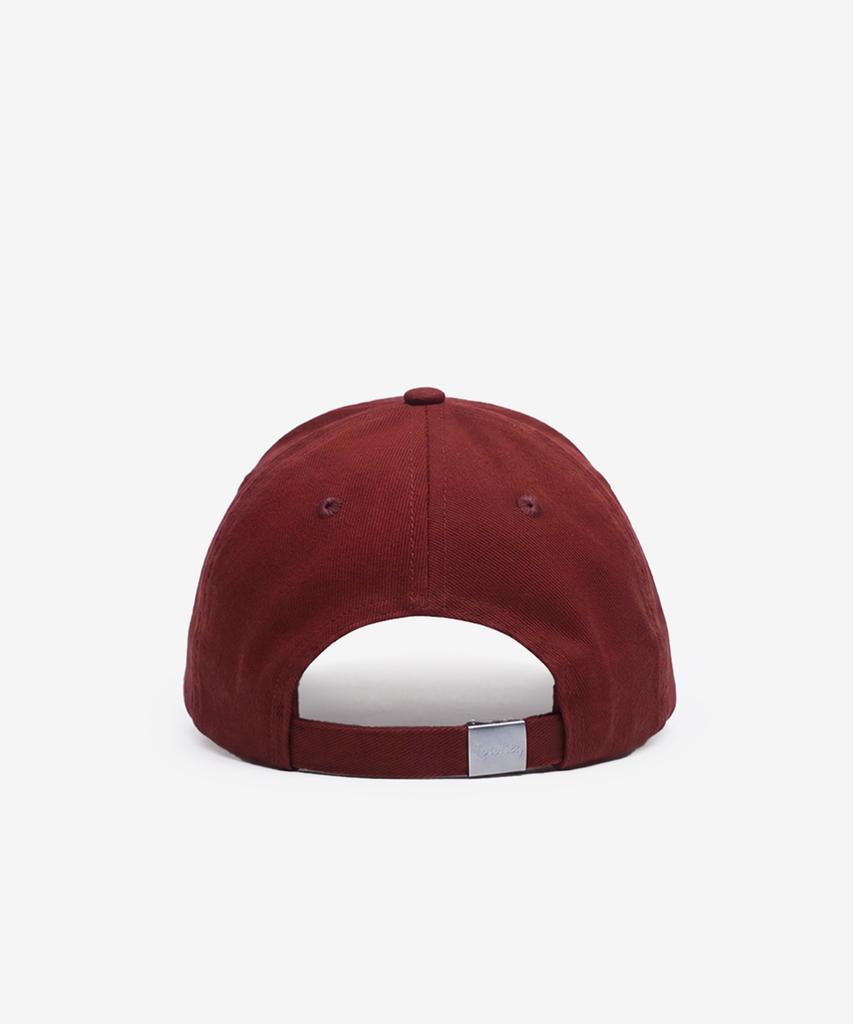 Seutillouki Monogram Ball Cap_Burgundy