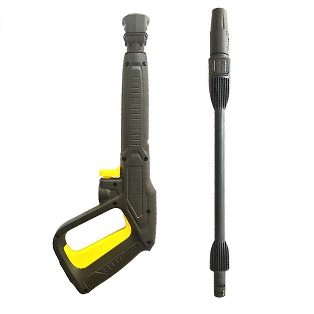 Milageto High-Pressure Washer Spray Gun for Karcher K2-K7, 4000 PSI Compatible, M22 Connector with Safety Lock