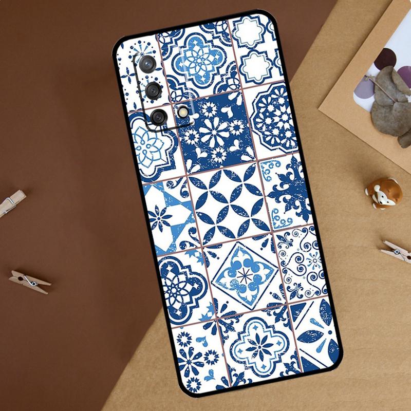 Moroccan Pattern For Oppo A16 A76 A96 A40 A60 A80 A74 A94 A54 A18 A38 A58 A78 A98 A15 A57S A17 A77 Phone Case
