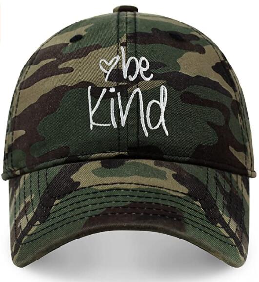 Be Kind Trendy Womens Baseball Cap Unisex Fashion Cotton Style Fun Inspirational Saying Seasonal Outdoor Travel Headwear