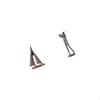 Sailing Boat Golfing Decor Sailboat Statue Resin Figurine Ornament Decorative Art Sculpture Model
